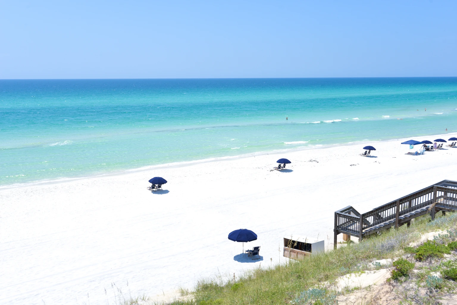 Looking West from the Beach Access