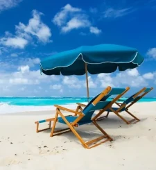 Beach Chair and Umbrella Service Can Be Arranged