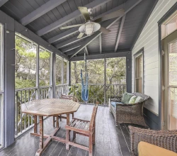 Front Porch Downstairs off the Living Area