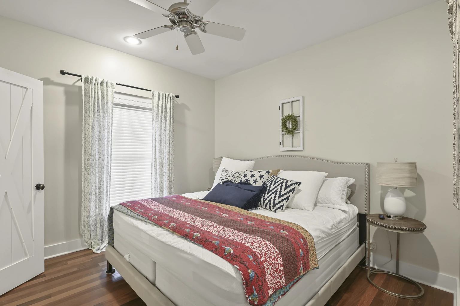 Looking into Guest Suite from the Entrance towards the King Size Bed