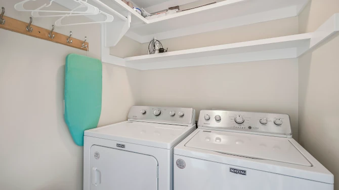 Laundry Room and Entry Closet