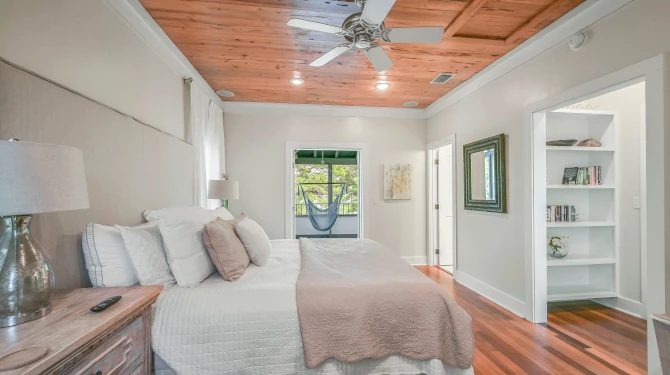 Master Suite Looking towards Porch